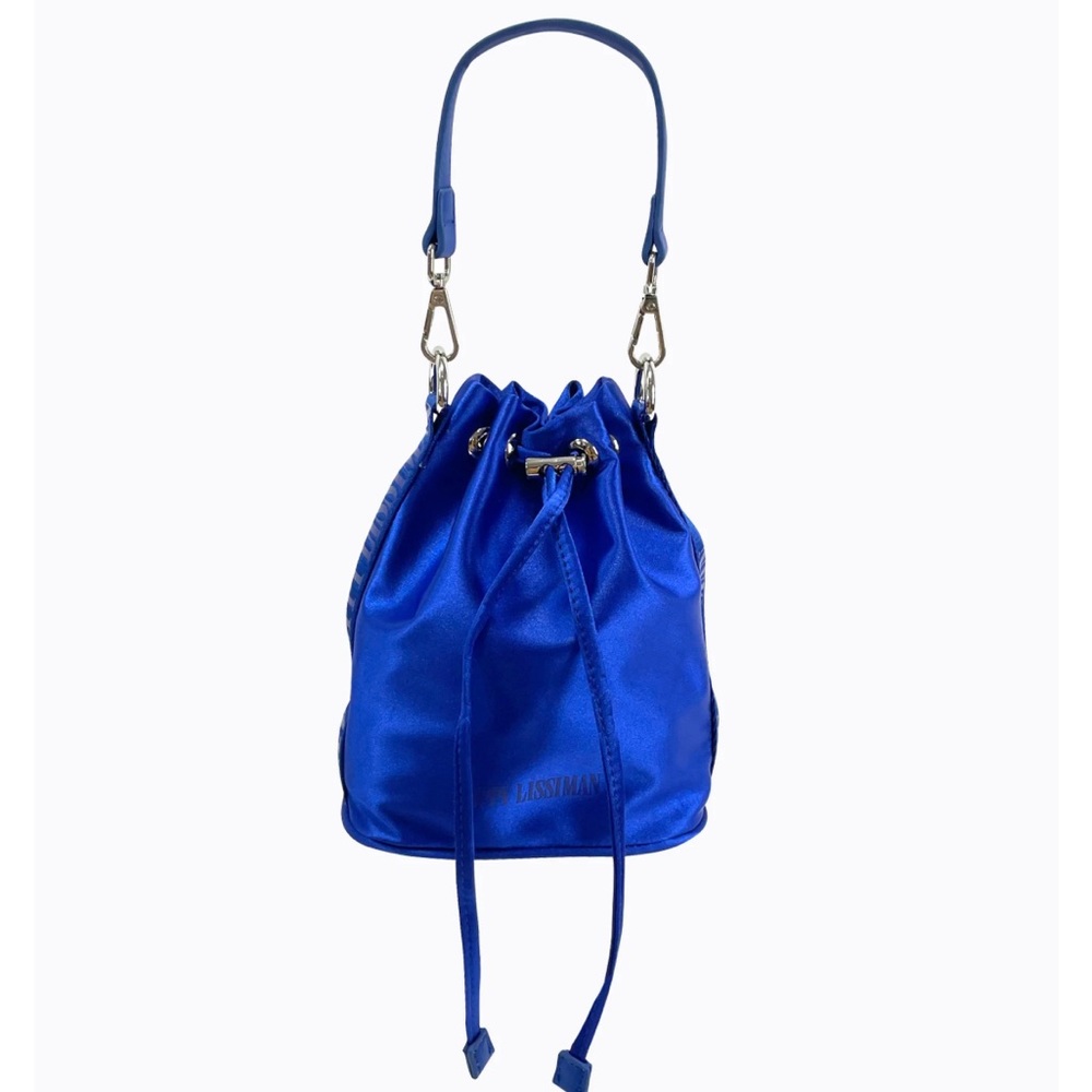 Poppi Lissiman Billie bucket bag in royal blue